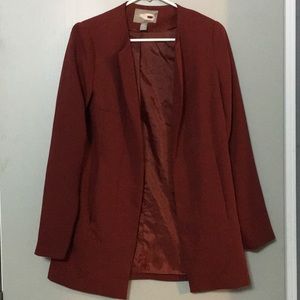Maroon blazer!
